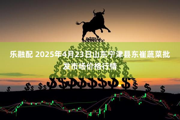乐融配 2025年4月23日山东宁津县东崔蔬菜批发市场价格行情